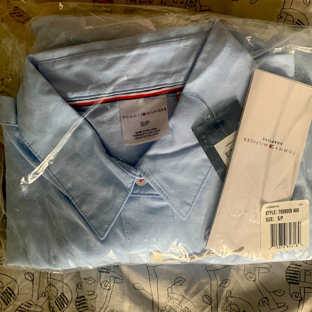 Tommy Hilfiger Adaptive Full Button Up Shirt #3